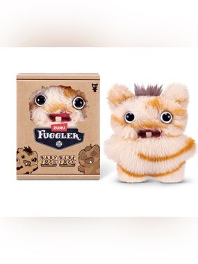 ZURU Fuggler Baby Beige & Orange Striped Plush Toy